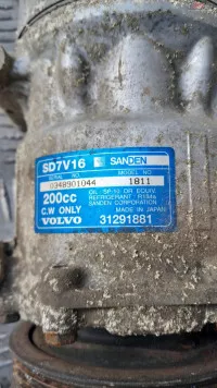 Compresor Ac Volvo V50 2 0 D 136cp An Fab 2010 Cod 31291881 cod 31291881