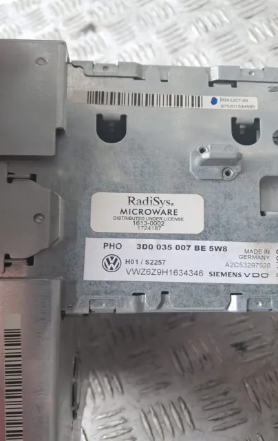 Navigatie Originala Volkswagen Volkswagen Phaeton [facelift] [2008 2010]