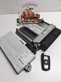 Kit Pornire Bmw Seria 3 E90 E91 2 0 D Diesel M47 163cp Ecu 7797497 Cas