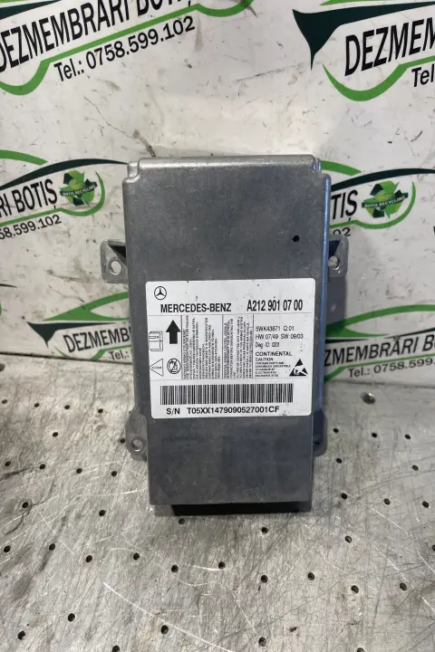 Calculator Airbag Mercedes Benz E Class 2010 