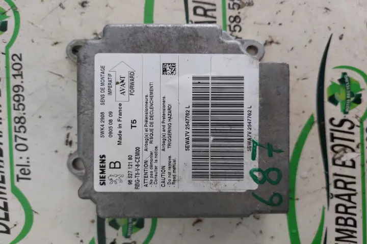 Calculator Airbag Peugeot 307 2002 