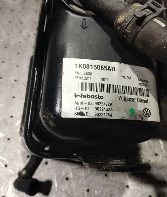 Webasto Volkswagen Vw Touran 2011 
