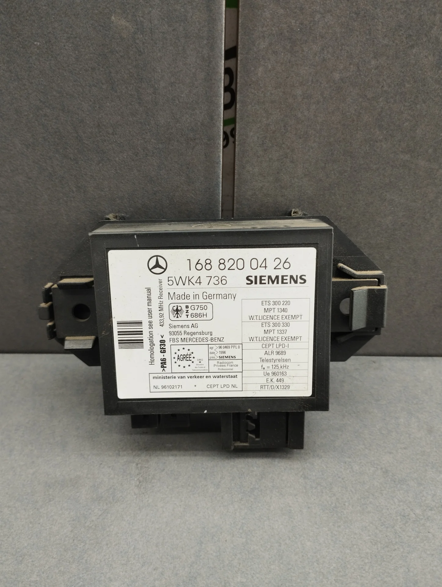 Imobilizator Mercedes Benz A Class 1998 