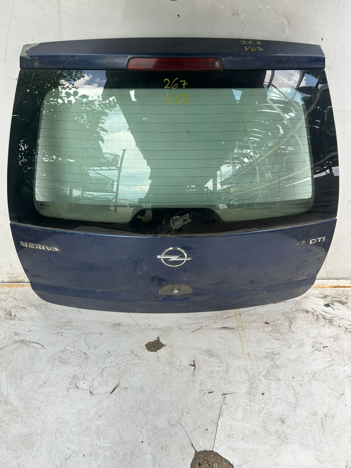 Hayon / Haion Cu Luneta Opel Meriva 2004 