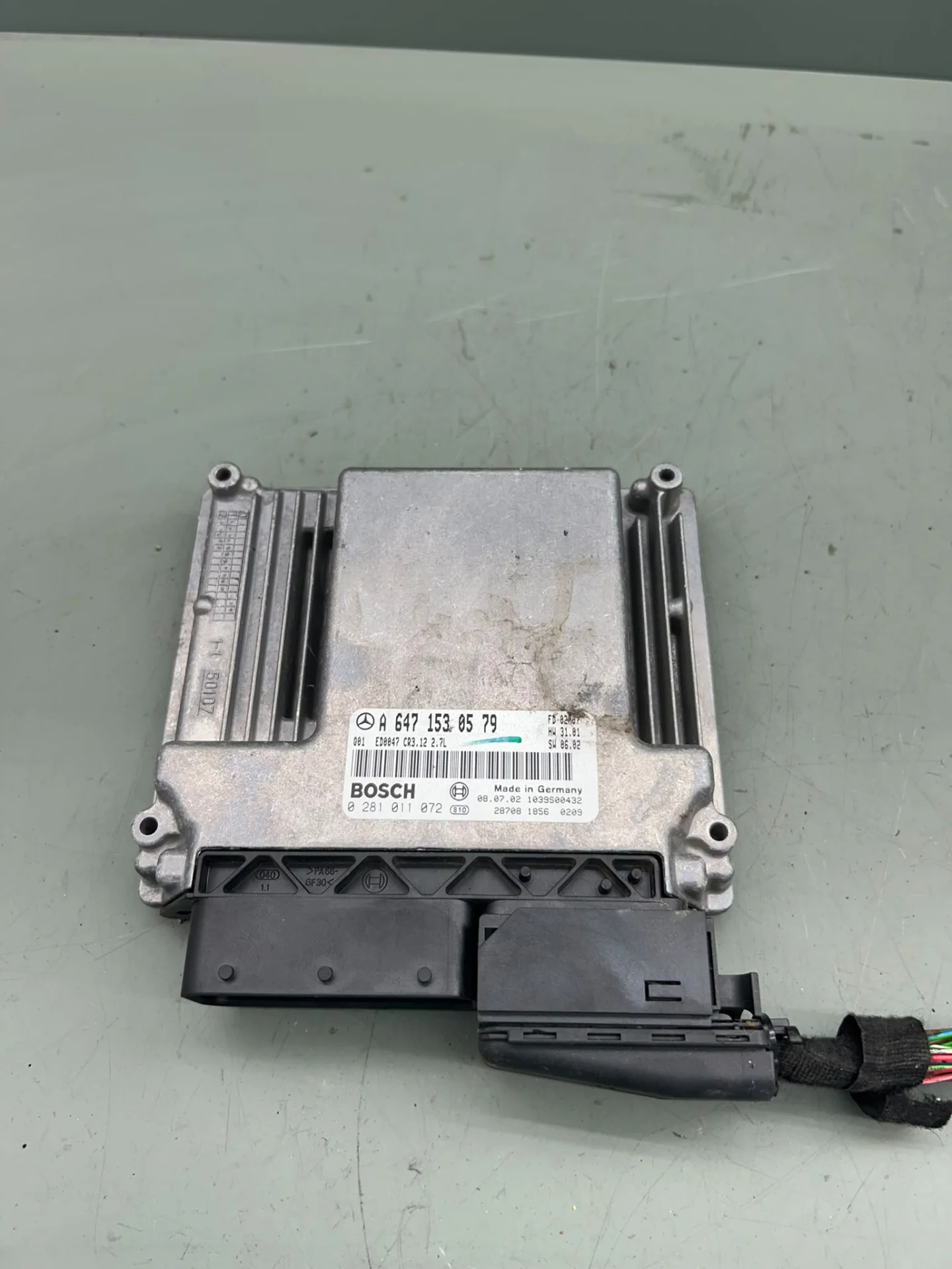 Calculator Motor Ecu Mercedes Benz E Class 2007 
