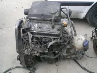 Vand cutie de viteze si motor complet echipat vw polo 1 9 sdi plus multe alte...
