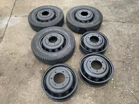 Jante Tabla Cu Anvelope Iarna 195/75r16c 107/105r Ford Transit