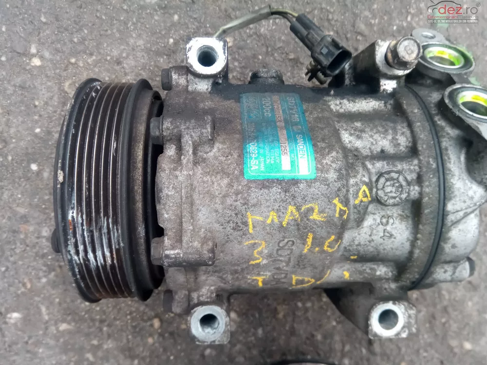 Compresor Ac Ford Mazda Peugeot Volvo Citroen 1 6 Tdci Sanden 1255