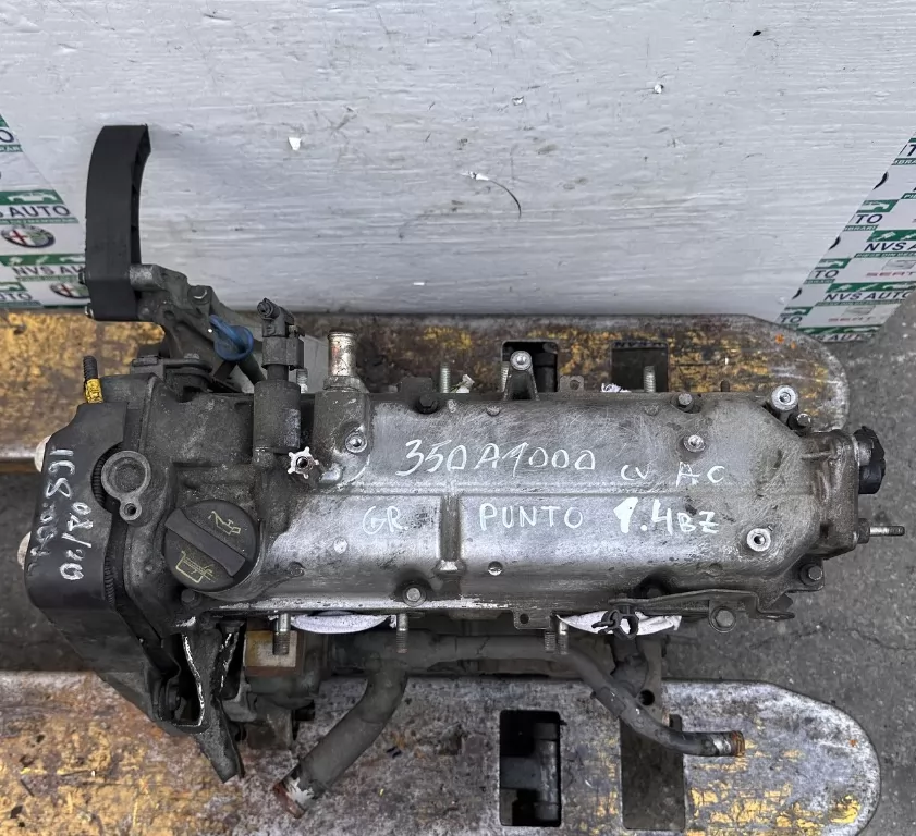 Motor Complet Fara Anexe Fiat Grande Punto 1 4 Benzina Cu Ac 350a1000