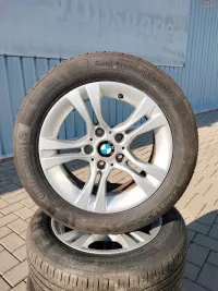 Roti Originale Bmw 16 Inch Et 31 + Anvelope Varacontinental 205/55 R16 Piese auto în Bistrita, Bistrita-Nasaud Dezmembrari
