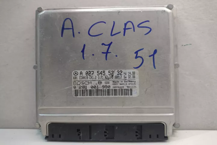 Ecu Calculator Motor Cod A0275455232 Mercedes Benz A Class W168 [1997 2001] 