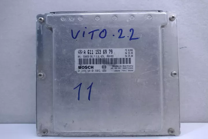 Ecu Calculator Motor Cod A6111536979 Mercedes Benz Vito W638 [1996 2003] 