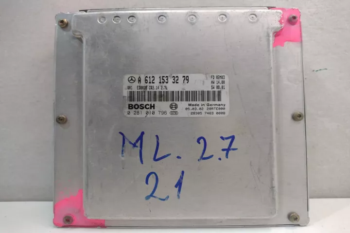 Ecu Calculator Motor Cod A6121533279 Mercedes Ml W163 [facelift] [2001 2005] 
