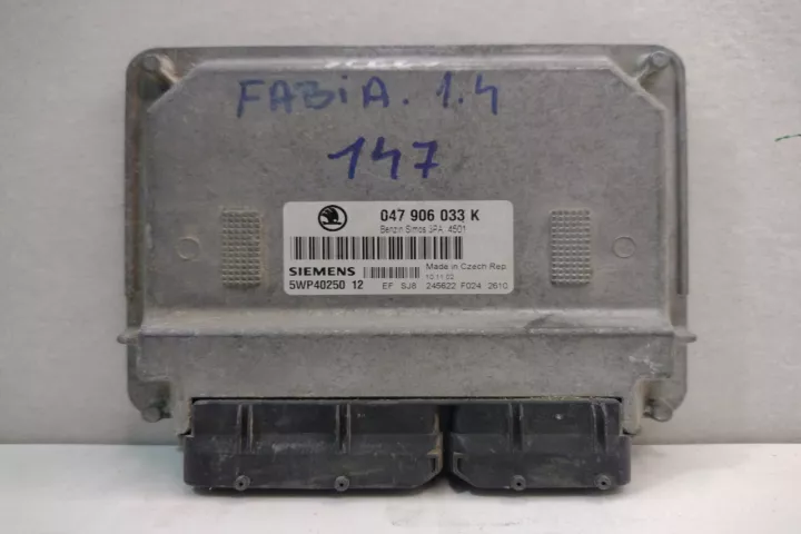 Ecu Calculator Motor Cod 047906033k Skoda Fabia 5j [2007 2010] Combi Wagon 5 Usi