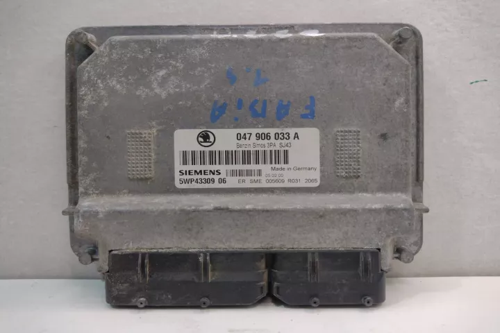 Ecu Calculator Motor Cod 047906033a Skoda Fabia [facelift] [2004 2007] 