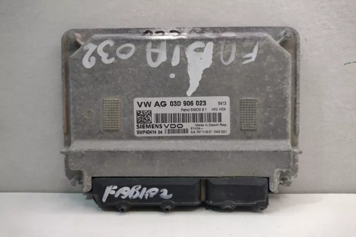 Ecu Calculator Motor Cod 03d906023 Skoda Fabia 5j [2007 2010] 