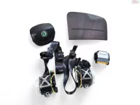 Kit Airbag Skoda Fabia 2 Facelift An 2012 Cod 5j0880201h 5j1880202d