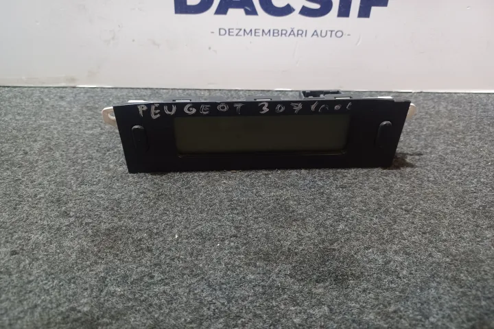 Display Bord Peugeot 307 [2001 2005] Hatchback 5 Usi 2 0 Hdi Mt (90 Hp) 