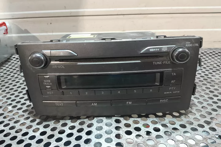 Radio Cd Toyota Auris [2006 2010] Hatchback 5 Usi 1 4 Mt (97 Hp) 