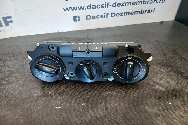 Comanda Ac Volkswagen Vw Touran [facelift] [2006 2010] Cross Minivan 5 Usi 2 0