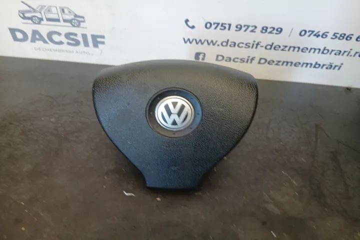 Airbag Volan / Sofer Volkswagen Vw Touran [facelift] [2006 2010] Cross Minivan 5 