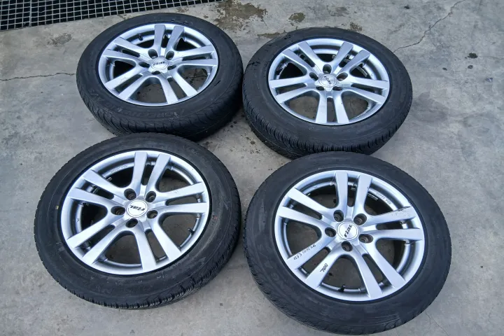 Jante Aliaj Cu Anvelope 16 Set Volkswagen Vw Golf 5 [2003 2009] Variant Wagon 1 9