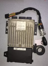 Kit Calculator+contact Motor Dacia Logan 2009 1 5 Diesel 50kw K9k K7