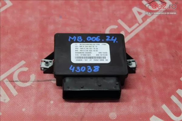 Calculator frana de mana Mercedes B-Class 2011