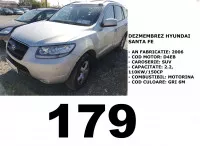 Dezmembrez Hyundai Santa Fe 2006 2 2 Crdi 150 Cp Suv Gri 6m Cod179 Dezmembrări auto în Baicoi, Prahova Dezmembrari