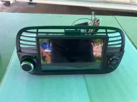 Navigatie Mare Cu Android 13 Cu Music Player Microfon Fiat 500 2008