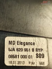 Grila Aer Bord Centrala 5ja820951b Skoda Rapid 2014 1 6 Diesel Cay cod 5ja820951b