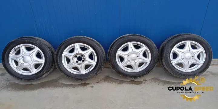 Jante Cu Anvelope 195/60/r15 M+s 6 1/2jx15ch Dacia Sandero [2008 2012] 