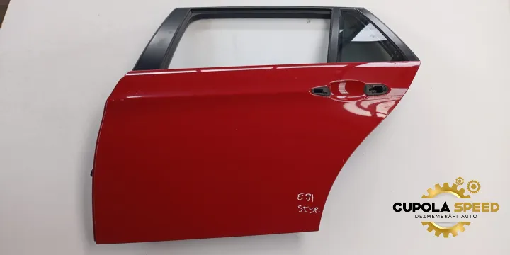 Portiera Stanga Spate Culoare Karmesinrot (a61/3) Bmw Seria 3 E91 [2004 2010] 